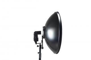 Biely Beauty dish s voštinou a difuzérom 55 cm pre systémový blesk (BD5Wset)