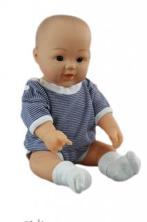 Detská figurína batoľa, bábätko 45cm chlapec ELEMENTRIX (BD-2)