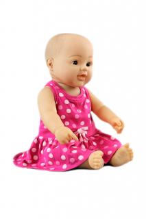 Detská figurína batoľa, bábätko 45cm dievčatko ELEMENTRIX (BD-1)