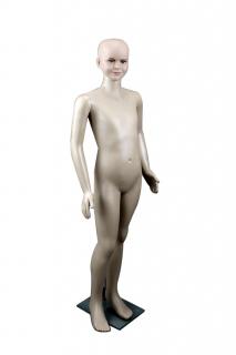Detská figurína, manekýnka v telovej farbe 140cm (B2 )