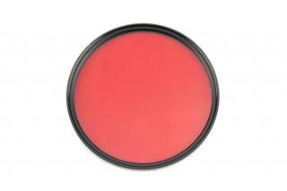 Elementrix Plný filter červený 55mm (55cer)