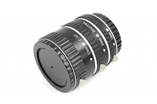 Makro medzikrúžkami pre Canon EOS s prenosom clony prevedení kov (CA-A)