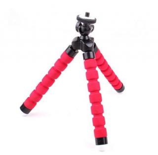 Octopus stativ, Octopus tripod pro chytrý telefón červený (G23R)