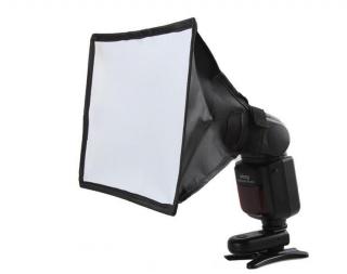 Softbox, minisoftbox pre systémový blesk 15x17cm (S1517)