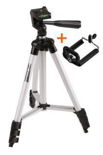 Statív 3D fotografický statív, s držiakom mobilu Tripod 36-111cm (FST1)