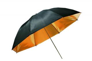 Štúdiová Difúzna dáždnik, fotografický dáždnik 83cm zlatý (D83Z1)