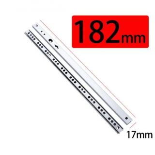 Šuplíkový pojazd 182mm výsuv do drážky 17mm (S1718)