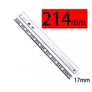 Šuplíkový pojazd 214mm výsuv do drážky 17mm (S1721)