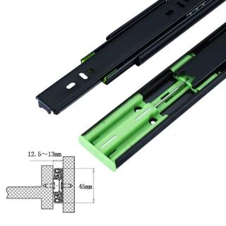 Šuplíkový pojazd 45x250mm guličkový výsuv s dotahom (SPD25)