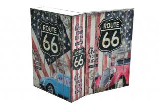 Trezor, kniha Route 66 180x120x60mm (K-66S)