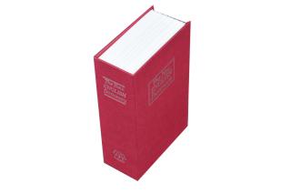 Trezor, kniha slovník 114x80x45mm červený (KX7 červená)