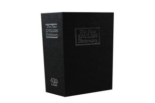 Trezor, kniha slovník 180x120x60mm čierny (KX8 černá)
