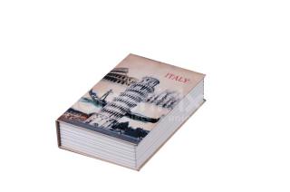 Trezor, pokladnička, kniha Italy 180x120x60mm (K801A)