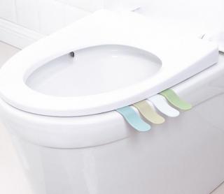 Zvedák záchodového prkénka plastový - bílý (ZVD3)