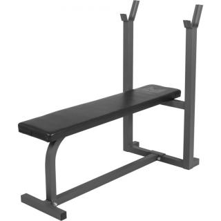 Gorilla Sports Bench Press lavička s držiakom, 101 x 50 cm