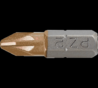 Bit PZ3 S2 1/4   GRAPHITE 2 ks (Skrutkovací hrot PZ3 25 mm)
