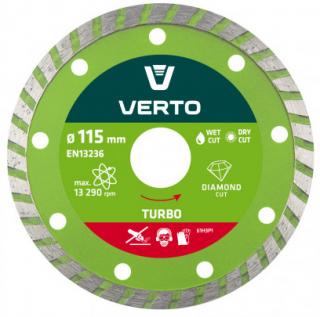 Diamantový kotúč Turbo 115 mm VERTO