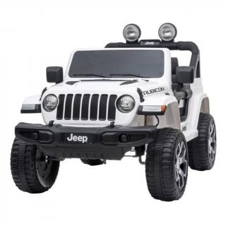 Jeep Wrangler Rubicon White - akumulátorové autíčko