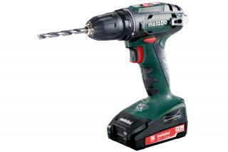 Metabo BS 18 aku vŕtací skrutkovač 18V, 2x 1,5Ah 602207550