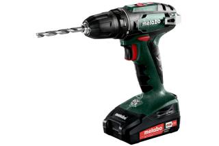 Metabo BS 18 aku vŕtací skrutkovač 18V, 2x 2,0Ah 602207560