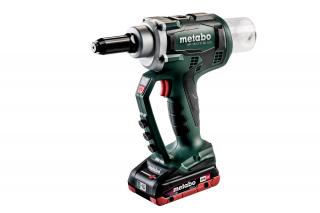 Metabo NP 18 LTX BL 5.0 aku nitovacia pištoľ 18V 2x4Ah batéria 619002800