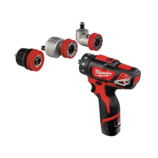 Milwaukee M12 BDDXKIT-202C 4933447836 Aku kompaktný skrutkovač vŕtačka