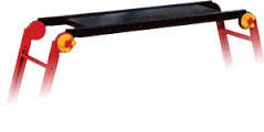 Mostik - plošina ELKOP (Pracovný mostík - plošina na rebriky typu B 33 FS, B 43 FS, B 44 FS, B 45 FS)