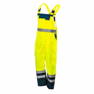 Nepremokavé reflexné montérky NEO VISIBILITY žltá (Zateplené pracovné nohavice NEO s vysokou viditeľnosťou)