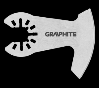Polkruhový nôž pre multifunkčné náradie GRAPHITE 56H059 (Nádstavec pre multifunkčné náradie GRAPHITE ( drevo, guma.. ) 56H059)