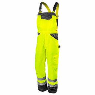 Reflexné montérky NEO VISIBILITY žltá (Zateplené pracovné nohavice NEO s vysokou viditeľnosťou)