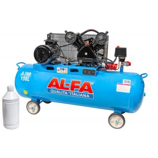 AL-FA ALC-150-2 400V 4,3kW Kompresor olejový 2 piesty