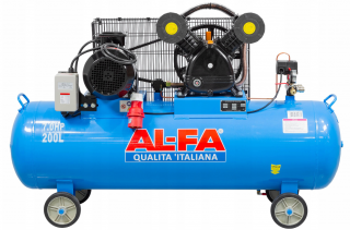 AL-FA ALC-200-2 Olejový kompresor 200L 400V 2 piesty 5,2kW
