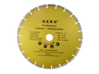 GEKO G00254 Diamantový kotúč na betón segmentový 300x8x32 mm