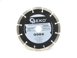 Geko G00283 Diamantový kotúč na betón tehlu segmentový 150x22,2mm