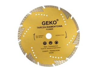 Geko G00290 Diamantový kotúč na betón segmentový 230x22,23mm PROFI