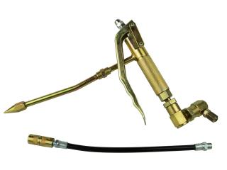 GEKO G01129A Pištoľ pre pneumatický mazací lis maznicu plničku + 2 hadičky