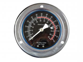 GEKO G02010 Manometer na hydrulický lis 50T tlakometer