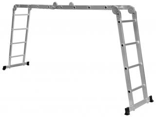 GEKO G02441 Multifunkčný kĺbový rebrík štafle 4,7m