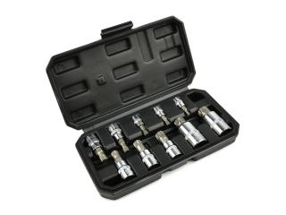 GEKO G13551 Nástrčné kľúče Spine 1/4 3/8 1/2 M4-M18 10 kusov