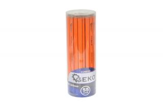 GEKO G29010 Tesárska ceruzka, stolárska ceruzka 245 mm HB 55 ks