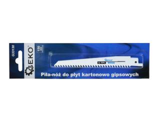 GEKO G33130 Pílový list náhradný 150mm plátok nôž čepeľ do šabľovej píly sada do sadrokartónu