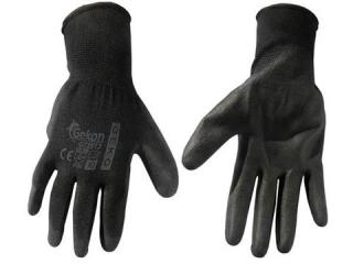 GEKO G73511 Ochranné pracovné rukavice veľ. 8 čierne 12 pár