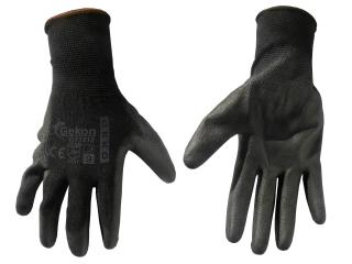 GEKO G73512 Ochranné pracovné rukavice veľ. 9 čierne 12 pár