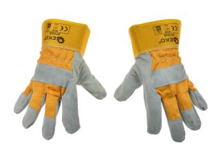 GEKO G73545 Kožené pracovné rukavice veľ. 10,5 12pár