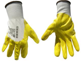 GEKO G73552 Ochranné pracovné rukavice 12 pár 9 a 10