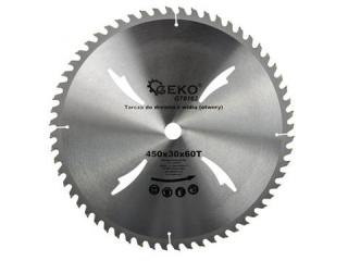 GEKO G78162 Kotúč na drevo pílenie dreva 450mm 30mm 60T