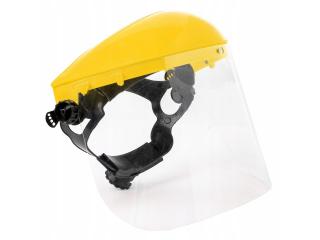 GEKO G81065Z Ochranná maska s PVC krytom na kosy, píly, ochranný štít