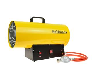 Heidmann H00751 Plynový ohrievač vzduchu 15kW reduktor (Teplovzdušný plynový ohrievač)