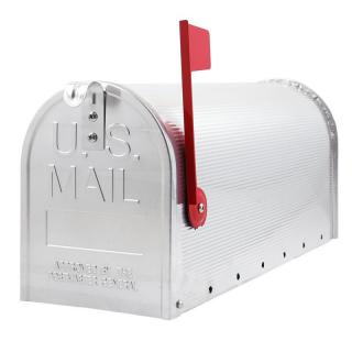 IRMA MK400 Poštová schránka na listy noviny strieborná hliníková (Americká)