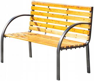 Italform Luca Záhradná / vonkajšia lavička, lavica, drevená 118x82x60 cm